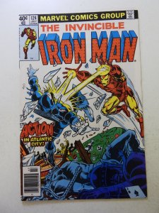 Iron Man #124 Newsstand Edition (1979) VF condition