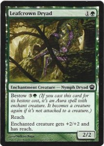 Magic the Gathering: Theros - Leafcrown Dryad