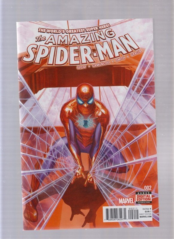 Amazing Spider Man #2 - Written by Dan Slott! (9.0) 2015