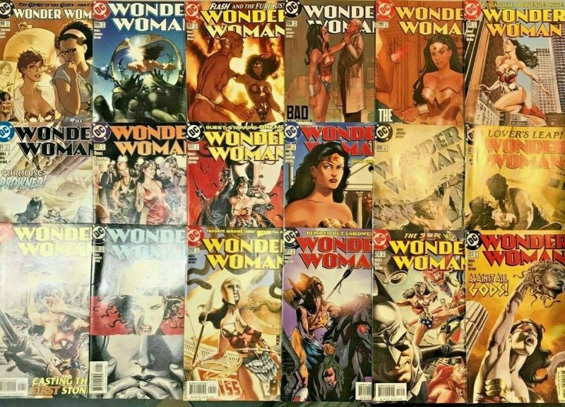 WONDER WOMAN#190-226 VF/NM LOT 2003 (30 BOOKS) DC COMICS 