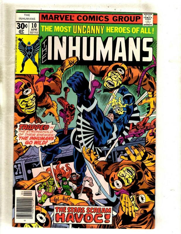 8 Marvel Comics Inhumans 2 9 10 11 Amazing Adventures 6 Jones 2 3 Invaders JF14