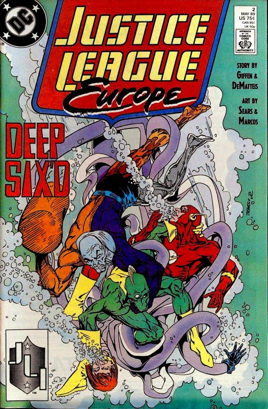 Justice League Europe #2 (1989)