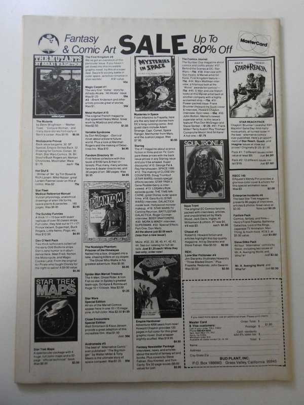 Bizarre Adventures #32 (1982) VF- Condition