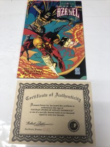 Batman : Sword Of Azrael  (1993) Variant Signed Joe Quesada •Certified 740/10000