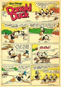 WALT DISNEY'S COMICS & STORIES #112 (Jan1950) 7.5 VF-  Barks! J. Bradbury!