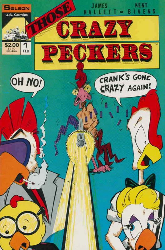 Those Crazy Peckers #1 VF/NM; Solson | save on shipping - details inside