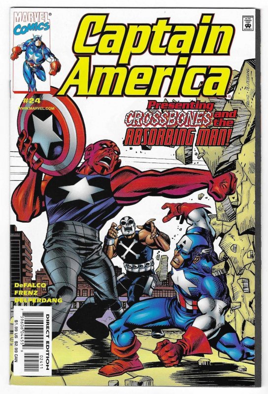 Captain America #24 Direct Edition (1999)