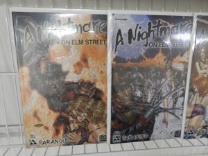 A Nightmare on Elm Street: Paranoid #1,2-3 Wrap Variant (2006)+Extras Avg NM!!