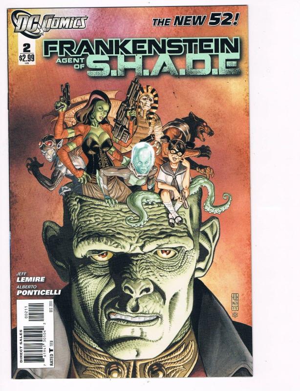 Frankenstein Agent Of Of S.H.A.D.E. # 2 DC Comic Books Hi-Res Scans New 52!! S12