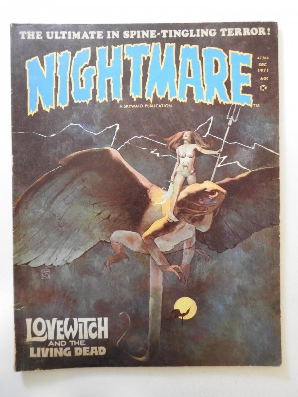 Nightmare #6 (1971) VG+ Condition!