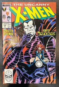 (1988) Uncanny X-M #239 1st Mr. Sinister Cover Appearance!