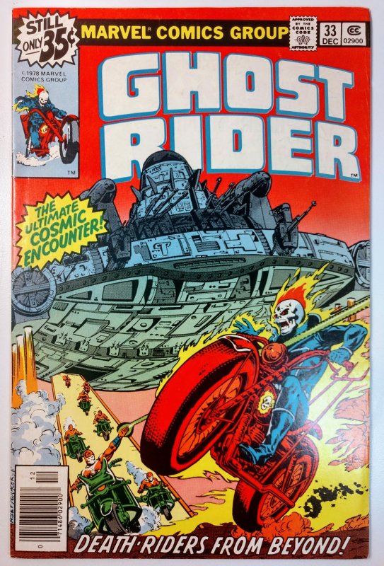 Ghost Rider #33 (7.0, 1978)