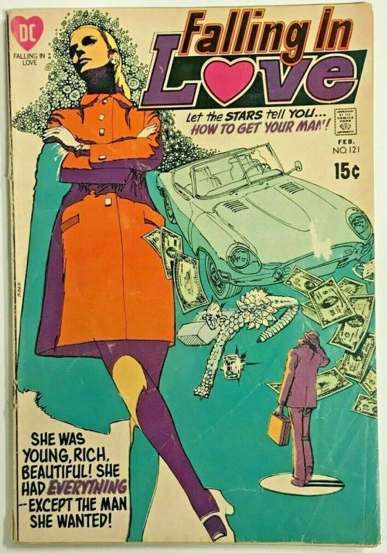 FALLING IN LOVE#121  VG 1971 DC BRONZE AGE COMICS