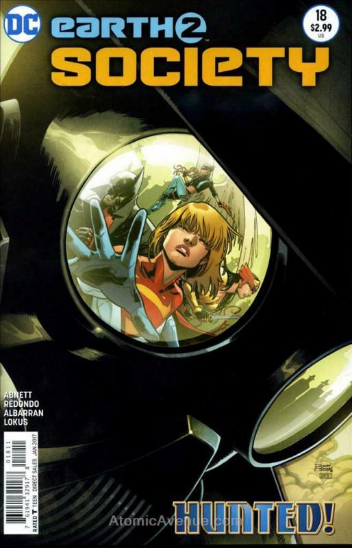 Earth 2: Society #18 VF; DC | save on shipping - details inside