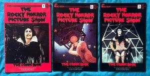 Rocky Horror Picture Show LOT #1-3 - Issue 1 2nd Print. HTF. (8.0/8.5) 1990