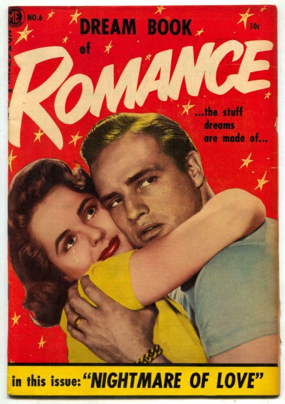 Dream Book Of Romance #6 1954-Marlon Brando- Mary Murphy FN-