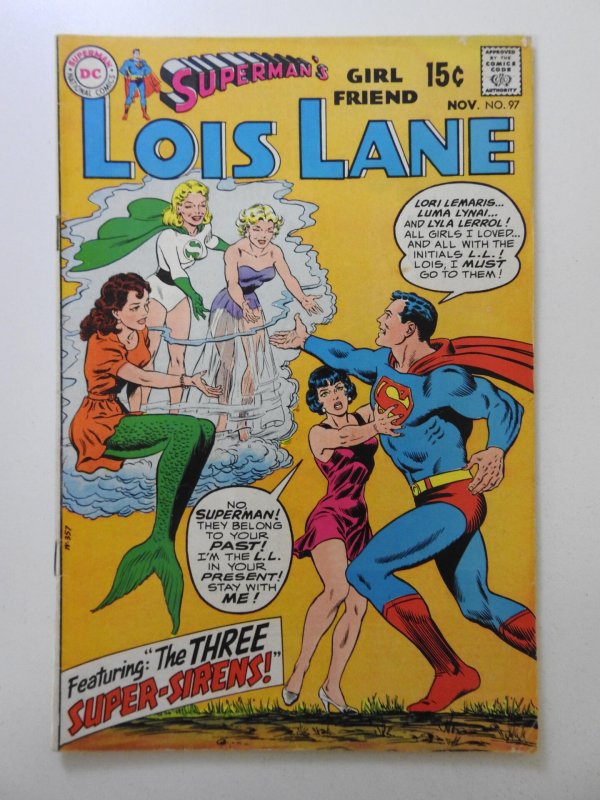 Superman's Girl Friend, Lois Lane #97 (1969) VG+ Condition!