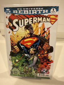 Superman #1  2016  9.0 (our highest grade)  Patrick Gleason Cover!