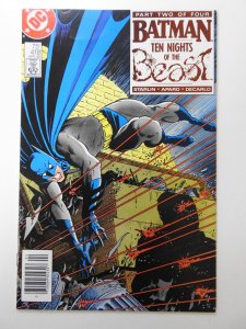 Batman #418 (1988) Ten Nights of The Beast! Sharp VF-NM Condition!