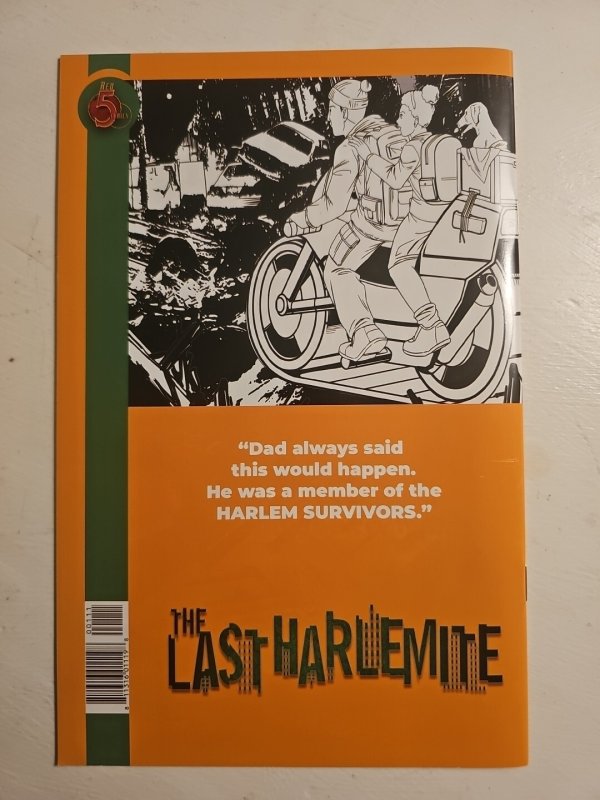 Mansa is The Last Harlemite 1 Apocalyptic Teen B&W 2024 by Jeff Carroll