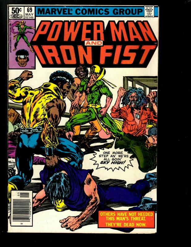 9 Power Man and Iron Fist Marvel Comics # 60 61 64 65 67 69 73 75 51 WS6