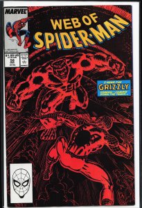 Web of Spider-Man #58 (1989) Spider-Man