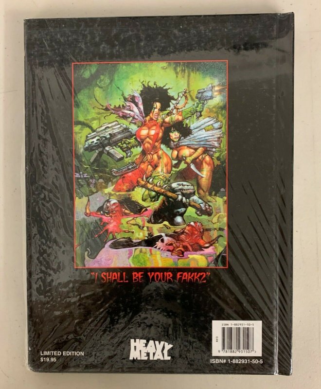 Heavy Metal Fakk 2 Special Movie Edition 2001 Hardcover Kevin