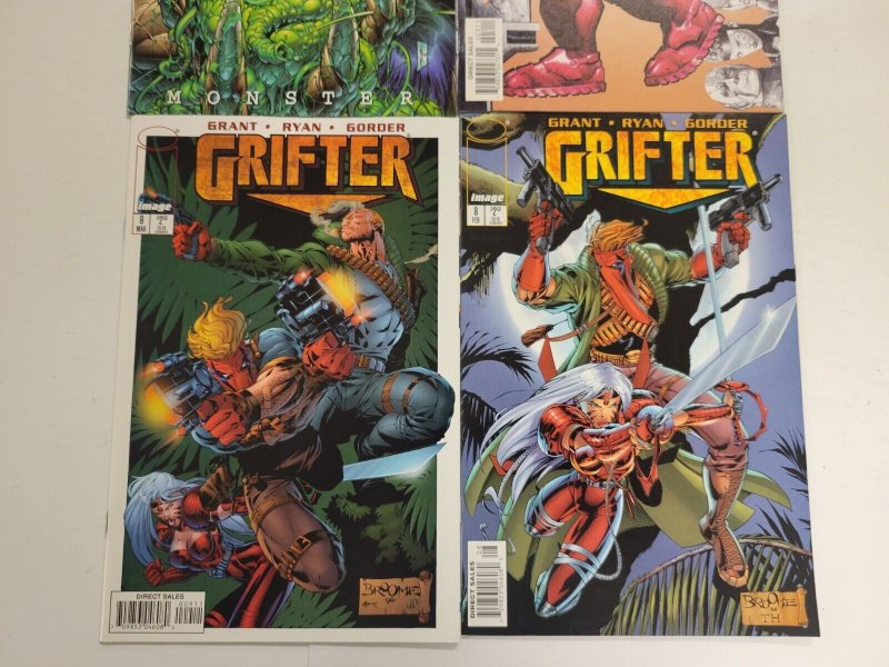 4 Image Comics #8 9 Grifter + #3 Phantom Guard + #1 Pitt Crew 53 TJ15