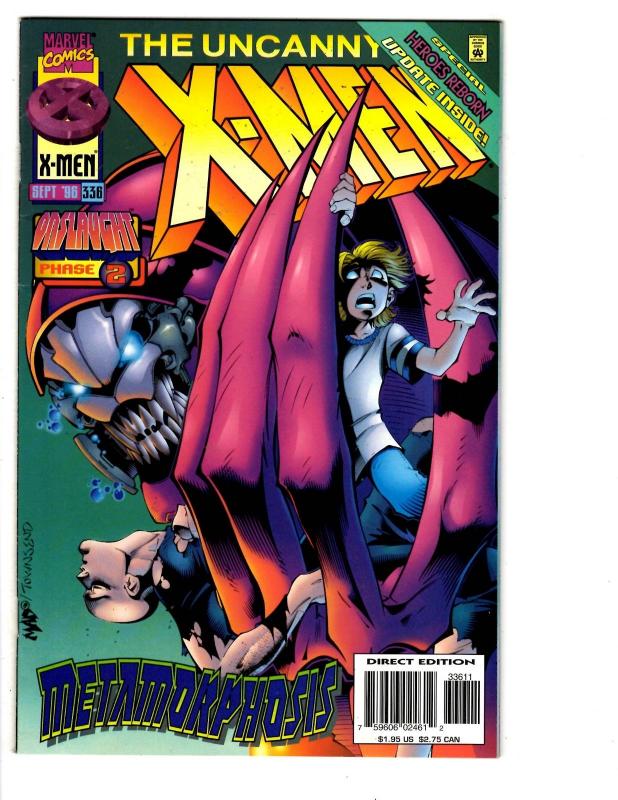 5 The Uncanny X-Men Marvel Comic Books # 333 334 335 336 337 Gambit Phoenix BH31