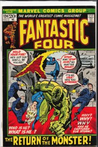 Fantastic Four #124 (1972) Fantastic Four