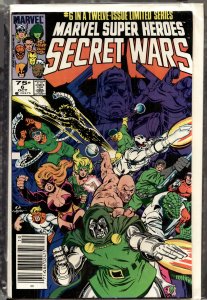 Marvel Super Heroes Secret Wars #6 (1984) Buckaroo Banzai [Key Issue]