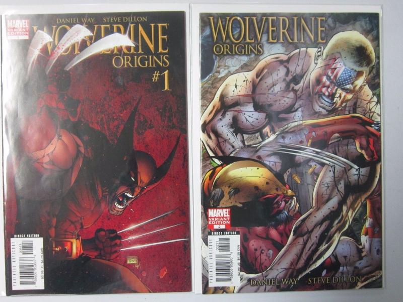 Wolverine Origins (2006) #1-16 Run - 8.0 Many Variant - 2006