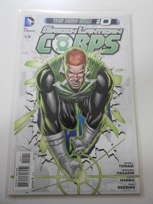 Green Lantern Corps #0 Direct Edition (2012)
