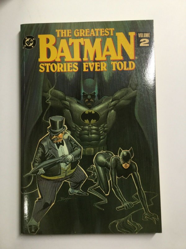 Greatest Batman Stories Ever Told Volume 2 Tpb Softcover Sc Near Mint Nm Dc