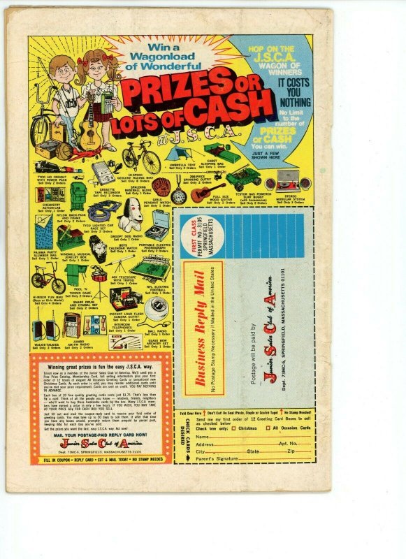 Beware! #4 (1973) - 6.0 FN *Blind Date/Marvel Horror*