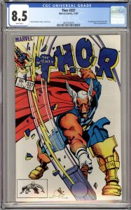 Thor #337 (1983) CGC 8.5 VF+ 1ST APPEARANCE BETA RAY BILL, WALT SIMONSON ARTWORK