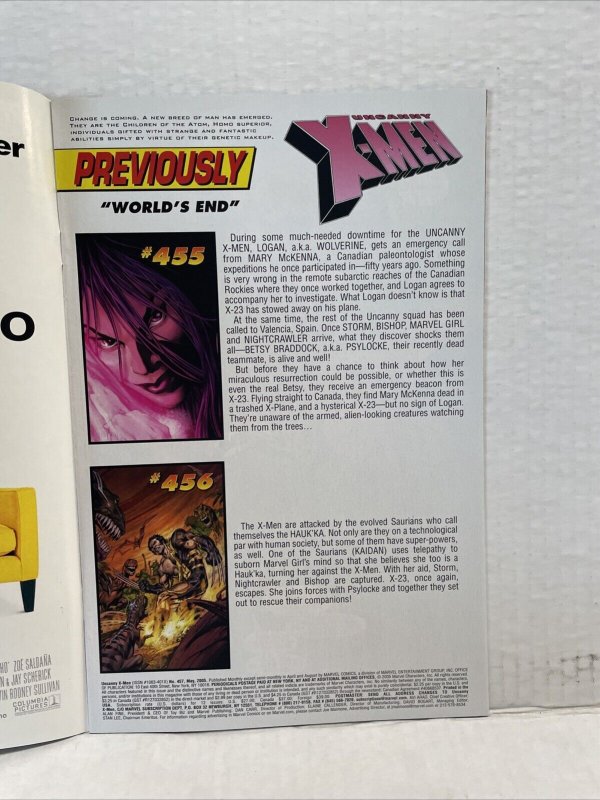 Uncanny X-men #457