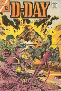 D-Day (Charlton) #4 VG ; Charlton | low grade comic September 1966 War Comics