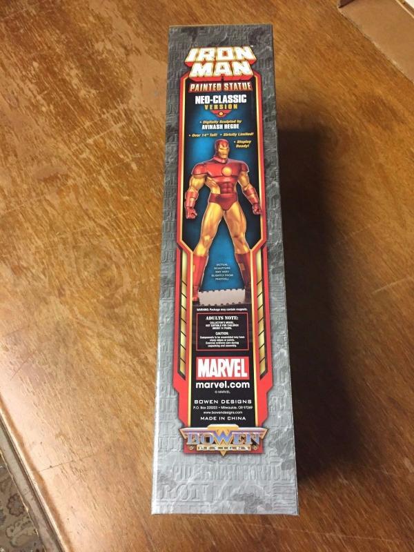 Iron Man Neo-Classic Version Marvel Painted Statue Bowen # 53 of 600 Hegde TWT1