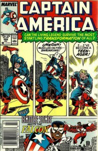 Captain America (1st Series) #355 (Newsstand) VG; Marvel | low grade comic - sav