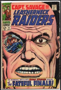 Captain Savage #4 (1968) Captain Savage and His Leatherneck Raiders