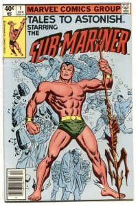 Tales to Astonish Vol.2 #1 1979-Sub-Mariner #1 reprint-Marvel VF