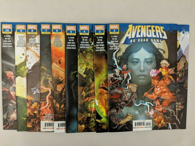 Avengers No Road Home #1-10 - Conan the Barbarian Immortal Hulk - (9.0+) 