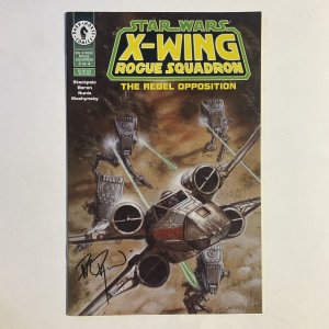 Star Wars X-wing Rogue Squadron 2 1995 Signed by Dave Dorman Dark Horse Nm