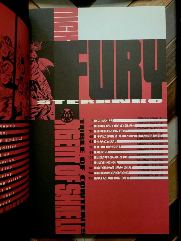 Steranko Nick Fury Agent Of SHIELD Artisan Edition (IDW Marvel 2022) Softcover