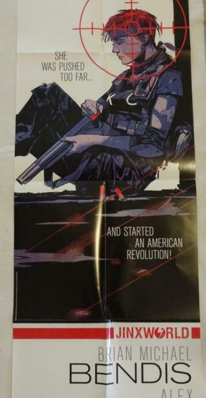 SCARLET Promo Poster, 12 x 36, 2018, JINXWORLD, Unused more in our store 116