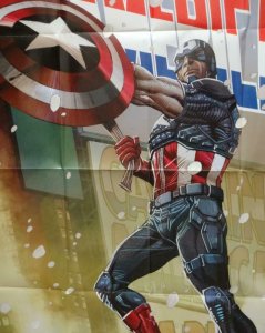 CAPTAIN AMERICA Promo Poster, 24 x 36, 2013, MARVEL Unused more in our store 297