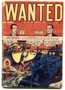 Wanted #22 1949- Golden Age Crime G