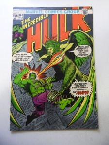The incredible Hulk #168 (1973) VG Condition moisture stains