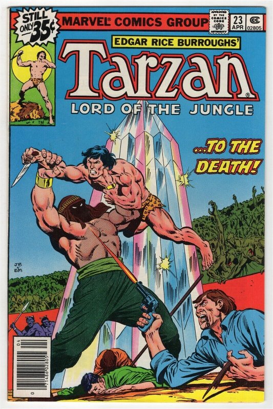 Tarzan #23 ORIGINAL Vintage 1979 Marvel Comics  